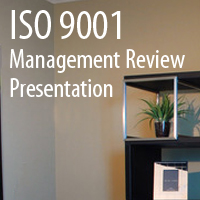 iso 9001 management review meeting presentation powerpoint